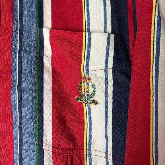 Chaps x ralph lauren striped button down size xl - Picture 2 of 4